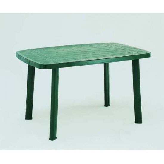 Стол пластиковый Faro (зелёный)