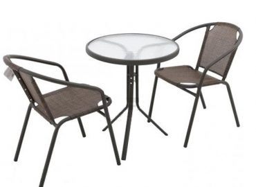 Комплект мебели стол и 2 стула EMMA